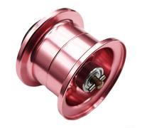 Lightweight Aluminum Spool for Daiwa Alphas SV TW 21 22, 7.7g Baitcasting Reel Replacement Part, 7075 Alloy Construction for Bass Fishing(natural rmaterial pink)