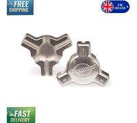 Lightweight Aluminum SW-7.2 Triple Spoke Wrench for Effortless Wheel Adjustments