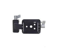 Lightweight Aluminum Vertical Mount Bracket for Stand Stabilizer Easy Setup Secure Lock Quick Release Vertical Mount for Major Stabilizer Models