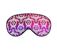 Lightweight and Comfortable Tribal Sea Turtle Pattern Sleep Eye Mask for Adult Kids Boys Teens, Eyeshade with Elastic Band Lunch Break Traveling Sleeping Eye Mask Cover