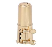 Lightweight and portable Alto Saxophone Mouthpiece, Saxophone Mouthpiece Cap, Beautifully designed brass Saxophone for home