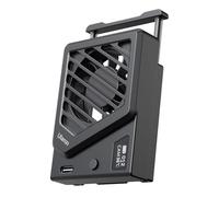 Lightweight and Portable Camera Cooling Fan,Spring Telescopic Mounting Adjustable Mini Intelligent Cooling Fan Real-time Monitoring,for most of camera