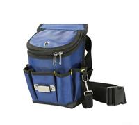 Lightweight and Portable Electrician's Tool Carrier with Adjustable Belt and Ample Storage Capacity (E)
