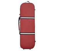 Lightweight And Portable Micro-waterproof Oxford Cloth 4/4 Adult Grade Test Performance Violin Case Professional violin case(Red)