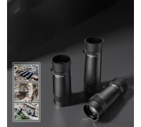 Lightweight and Portable Monocular Telescope Featuring Metal Body and HD Lens with 4x18, 6x18, 8x25 Magnification for Camping, Hiking, and Bird Watching (4x18)