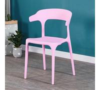 Lightweight and Sturdy Stackable Plastic Dining Chairs for Kitchen & Dining Room Portable Seating with 294.8 kg Capacity 40.6 x 48.3 x 76.2 cm Flexible Design.