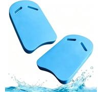 Lightweight Anti-Slip Swimming Kickboard, Foam Buoyancy Training Aid with Hand Holes for Adult & Beginner Pool Learning and Swim Exercise，blue