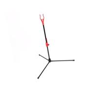 Lightweight Archery Bow Holder,Detachable Bows Stand Space-Saving,for Indoor Outdoor Training Practice Schools Clubs(Red)