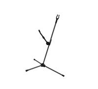 Lightweight Archery Bow Stand,Save Space Stable Bow Tripod Holder，for Indoor Outdoor Training Schools Clubs(Black)