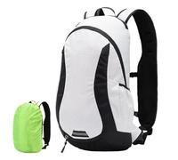 Lightweight Backpack - Cycling Sports 12L, Waterproof Nylon Backpack with Rain, Breathable Panel, SBS Accessory | For Hiking
