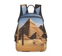 Lightweight backpack Men Ancient Egypt Pyramid Laptop Bag for Travel Hiking