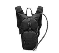 Lightweight Backpacking Daypack, Outdoor Hiking Camping Hydration Backpack with 3l Water Bladder, Waterproof Army Assult Rucksack Survival, for Trekking, Hiking, Travel, Hunting(I)