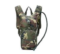 Lightweight Backpacking Daypack, Outdoor Hiking Camping Hydration Backpack with 3l Water Bladder, Waterproof Army Assult Rucksack Survival, for Trekking, Hiking, Travel, Hunting(F)