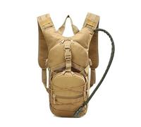 Lightweight Backpacking Daypack, Outdoor Hiking Camping Hydration Backpack with 3l Water Bladder, Waterproof Army Assult Rucksack Survival, for Trekking, Hiking, Travel, Hunting(B)