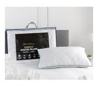 Lightweight Bamboo Cotton Duvet 4.5 TOG Hypoallergenic Duvet Machine Washable Anti-Allergy Bedding Coverless Duvet Quilt Microfibre Fill Oeko Tex Optional Pillow [Quilted Pillow 1pc]