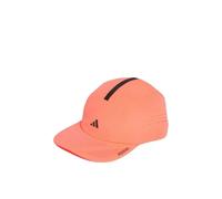 adidas Unisex Runningxadizero Lightweight Climacool Hat, Solar Turbo/Black Reflective, M-L
