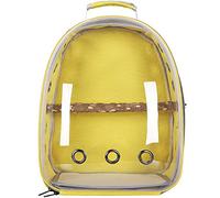 Lightweight Bird Carrier,Transparent Outdoor Pet Parrot Travel Backpack,Breathable Bird Carrier Bag Space Capsule,Suitable for Parrot Pets and Bird Habitat