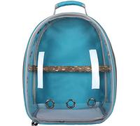 Lightweight Bird Carrier,Transparent Outdoor Pet Travel Backpack,Breathable Bird Carrier Bag Space Capsule,Suitable for Parrot Pets and Bird Habitat