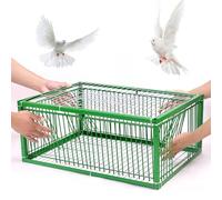 Lightweight Bird Trap Cage - Easy to Assemble & Clean, Effective Pigeon, Parrot & Crow Catcher, Ideal for Bird Control & Wildlife Management