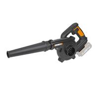 Lightweight Blower 20V Max Worx | PowerShare | WX094.9 | No Battery or Charger Included | 3 Speeds, Ergonomic and Powerful | Ideal for Workshop Blows