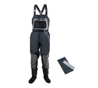 Lightweight Breathable Stocking Foot Waders | Waterproof wading gear available in S/M/L/XL/XXL multiple sizes