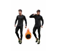 Lightweight Breathable Thermal Base Layer H&O Direct Black XXL