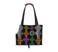 Lightweight, breathable travel small pet shoulder bag, WZYCWB cross printed pet shoulder bag