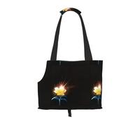 Lightweight, breathable travel small pet shoulder bag, WZYCWB Glorious yellow flower in bloom printed pet shoulder bag