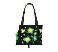 Lightweight, breathable travel small pet shoulder bag, WZYCWB Glowing Fireflies printed pet shoulder bag