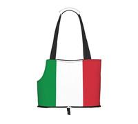 Lightweight, breathable travel small pet shoulder bag, WZYCWB Italian flag printed pet shoulder bag