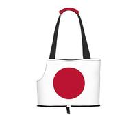 Lightweight, breathable travel small pet shoulder bag, WZYCWB Japanese flag printed pet shoulder bag