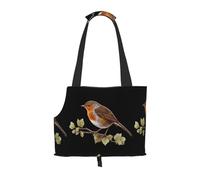 Lightweight, breathable travel small pet shoulder bag, WZYCWB Little Robin printed pet shoulder bag