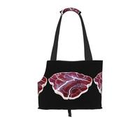 Lightweight, breathable travel small pet shoulder bag, WZYCWB Red Agate printed pet shoulder bag