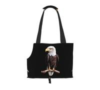 Lightweight, breathable travel small pet shoulder bag, WZYCWB Sea Eagle printed pet shoulder bag