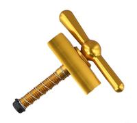 Lightweight C Buckle Hinge Clamp for Brompton Folding Bike Ensures Firm Fit and Stability (Gold)