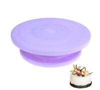 Lightweight Cake Table Stand - Cake Spinner Stand, Sturdy Cake Stand | Practical Cake Holder Stand For Leveling, Birthdays, Weddings, Parties, Christmas - Oversized Cake Plate