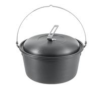 Lightweight Camping Picnic Cooking Pot Outdoor Cook Pot 4.5L Aluminum Alloy Cookware Hanging Soup Outdoor Camping
