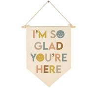 Lightweight Canvas Decoration Children's Room Flag Kindergarten Festival Hanging Enhancing Creativity Playrooms Nursery Wall Art