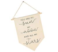 Lightweight Canvas Decoration Children's Room Flag Kindergarten Festival Hanging Enhancing Creativity Playrooms Nursery Wall Art