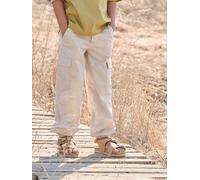 Lightweight cargo trousers beige