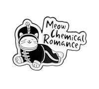 Lightweight Cartoon Puss Parade Alloy Badge Chest Pin Brooch for Everyday Fashion Accessory and Gift Giving Cartoon Brooch