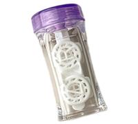 Lightweight case with contact lane maintenance box left and right lens holder, a