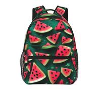 Lightweight Casual Backpacks - Dream Watermelon Print Big Capacity Laptop Daypack Bags, for Men Women Travel Bags