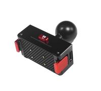 Lightweight Charging Base Power Dock for Camera Fast Snapped Aluminum Alloy Build Delivers Rapid Power Supply Rechargeable Mount for Cameras