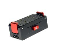Lightweight Charging Base Power Dock for Camera Fast Snapped Aluminum Alloy Build Delivers Rapid Power Supply Charging Station for Cameras