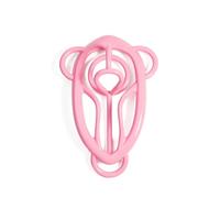 Lightweight Chastity Cage for Man Penis Exercise Flat Chastity Device with 4 Rings Invisible Lock & Key Sissy Realistic Cock Cage Sex Toys