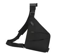 Lightweight Chest Bag for Men Women, Reflective Anti Theft Sling Pack | Durable Nylon Fabric, Adjustable Left or Right Shoulder Carry, Quick Access Multiple Pockets, Secure Internal Phone Wallet