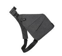 Lightweight Chest Bag with Reflective Strips, Sling Bag for Men Women | High visibility safety strips, multi pocket design, anti theft internal pocket, adjustable shoulder strap for left or right