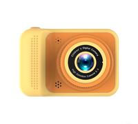 Lightweight Children's Digital Video Camera with IPS Screen Inspire Creativity in Every Shot (Yellow)