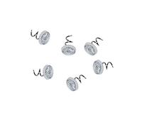 Lightweight Clear Heads Twist Pins Reusable Plastic Head Upholstery Pin for Slipcovers Drapes Bedskirts Use 20Pcs, 1*1.5CM, other gemstones